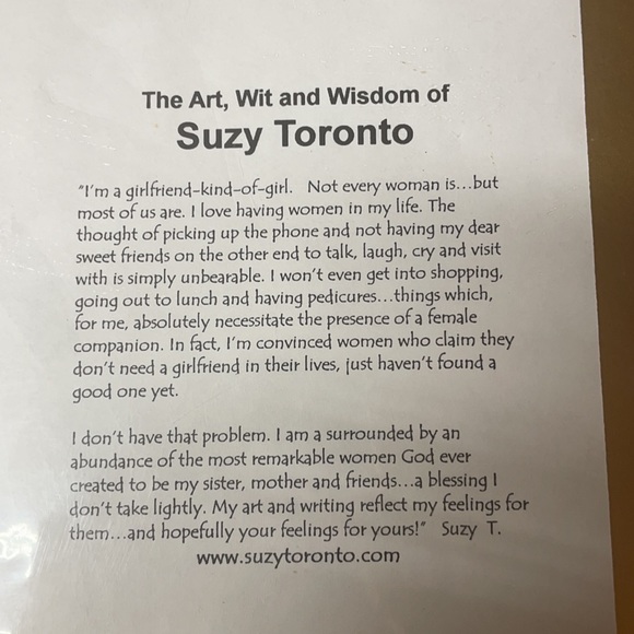 Suzy Toronto Matted Art Print “The Gathering of The Goddesses” 2003 - Picture 6 of 8